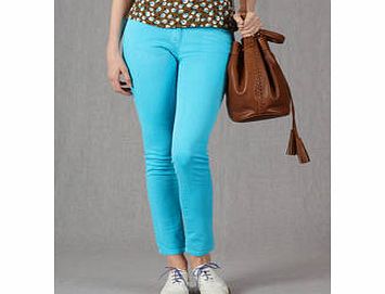 Boden Skinny Ankle Skimmer Jeans, Seaspray,Electric