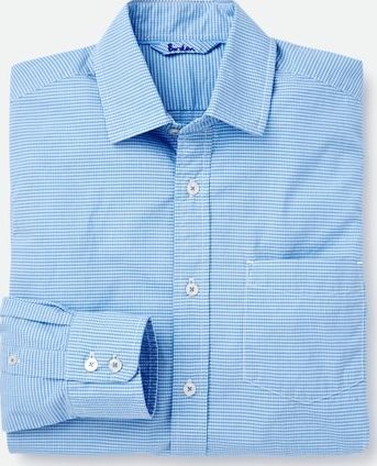 Boden, 1669[^]34493932 Slim Fit Architect Shirt Sky Blue Gingham Boden,