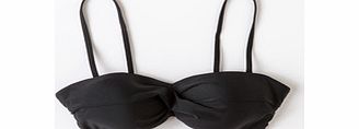 Boden Sorrento Bikini Top, Black,Mariner Blue