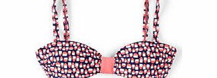 Boden St Lucia Bikini Top, Sailor Blue Geo,Sailor Blue