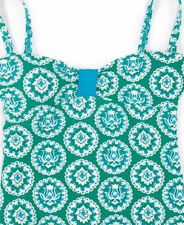 Boden St Lucia Tankini Top Green Boden, Green 34567057