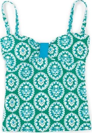 Boden St Lucia Tankini Top Green Boden, Green 34567073