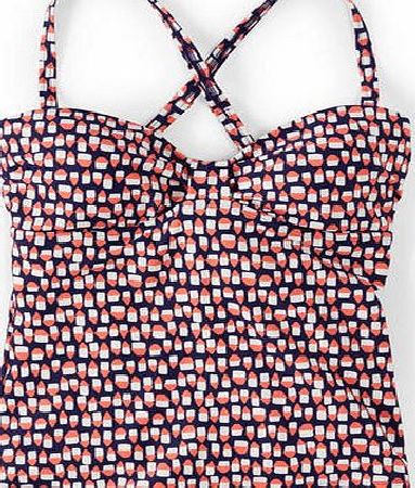 Boden St Lucia Tankini Top Sailor Blue Geo Boden,