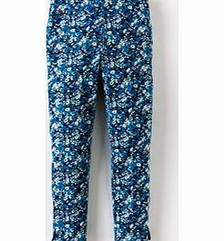 Boden Statement Ankle Skimmer, Blues Floral,Raven