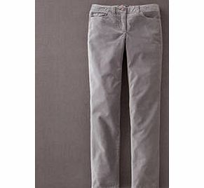 Boden Straightleg Velvet Trouser, Grey 33701483