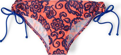 Boden, 1669[^]34726638 String Bikini Bottom Sunset Red Mono Floral