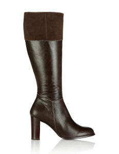 Suede Cuff Boots