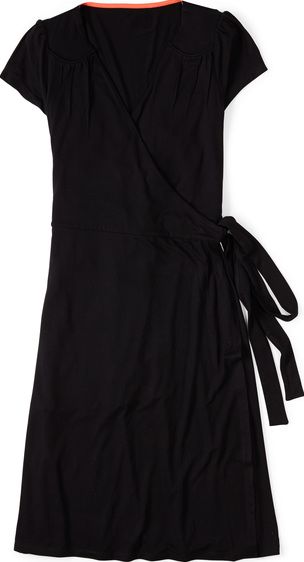 Boden, 1669[^]34623595 Summer Wrap Dress Black Boden, Black 34623595