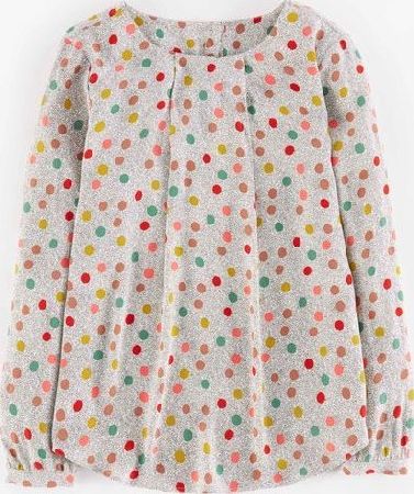 Boden, 1669[^]35183110 Tamara Top Pink Multi Scribble Spot Boden, Pink