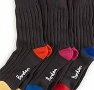 Boden The Chunky Socks, Charcoal Plain 33748286