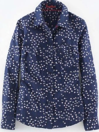 Boden, 1669[^]35040500 The Shirt Navy Footprint Boden, Navy Footprint