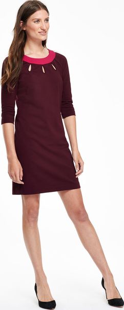 Boden, 1669[^]35163138 Tilly Tunic Party Dress Dark Burgundy/Amaranth