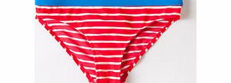 Boden Twist Front Bikini Bottom, Hibiscus Stripe/China