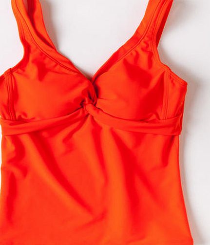 Boden Twist Front Tankini, Tropical Orange 33930843