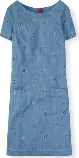 Boden, 1669[^]34670588 Verity Dress Denim Boden, Denim 34670588