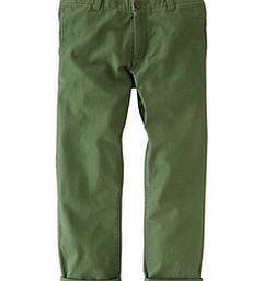 Boden Vintage Slim Fit Chinos, Washed Olive,Merlot