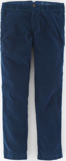 Boden Vintage Slim Fit Cords Rich Blue Boden, Rich