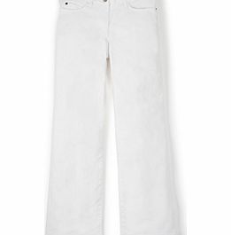 Boden Wideleg Jeans, Denim,White,Black,Pink,Night