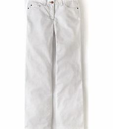 Boden Wideleg Jeans, White,Denim 34043372