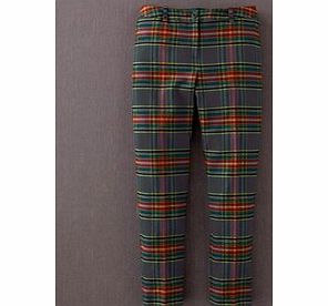 Boden Wool Bistro Crop, Green Tartan,Blues Check,Brown