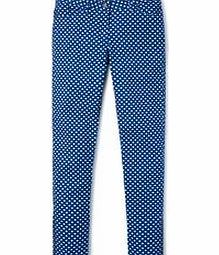 Boden Zip Ankle Skimmer Jeans, China Blue Dot,Denim