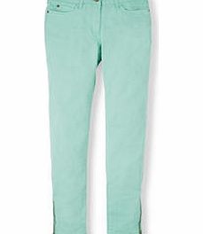 Boden Zip Ankle Skimmer Jeans, Fountain,Dune,Denim