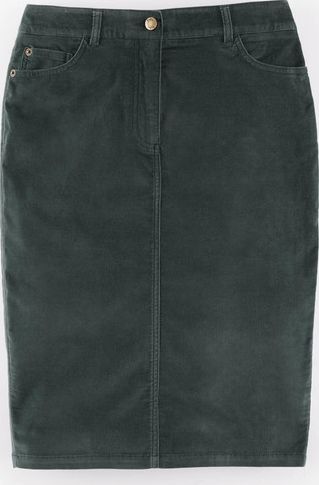 Boden, 1669[^]35064641 Zoe Pencil Skirt Seaweed Velveteen Boden,