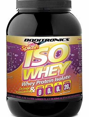 Boditronics Protein Splash Whey 980g Orange