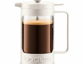 Bodum Bean French Press Coffee Maker Off White Bean