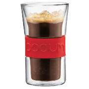 Bodum PAIR Presso, double wall, 0.3 l, 10 oz, red