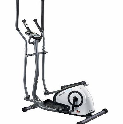 Body Sculpture Programmable Magnetic Elliptical - Grey/Black/Silver, 100 x 61 x 160 cm