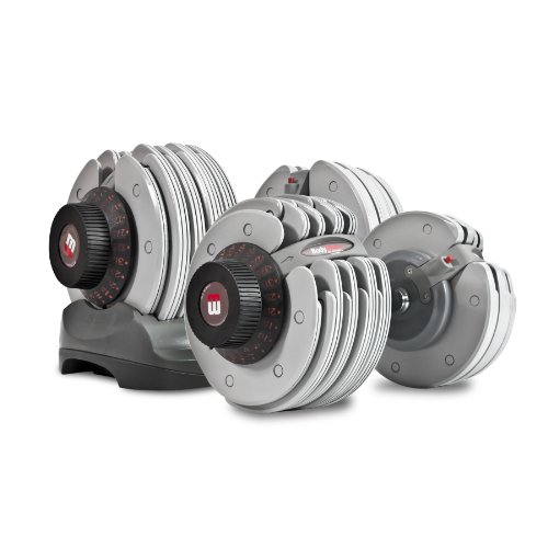 Bodymax Selectabell Dumbbell Pair 5kg - 32.5kg (11lb-71lb)