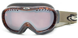 Bolle SIMMER GOGGLES - LEOPARD-VERMILION GUN