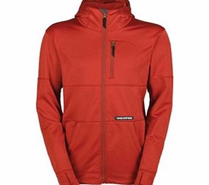 Bonfire Banked Fleece Mid-Layer - Red Rum X