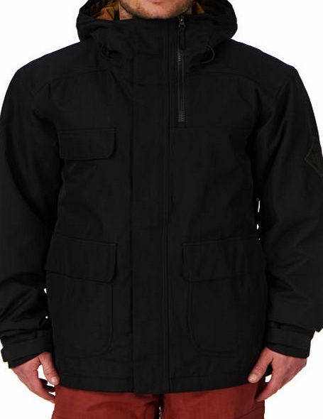 Bonfire Mens Bonfire Arc Snow Jacket - Black