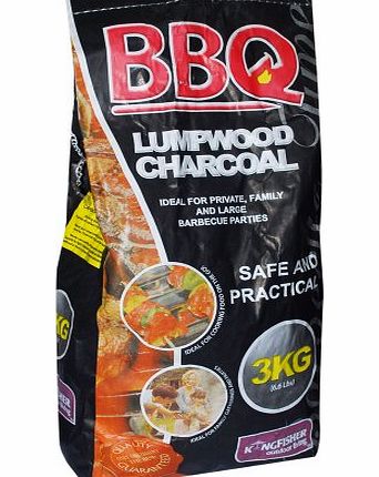 Bonnington Plastics Kingfisher CC3KG 3Kg Bag of Charcoal