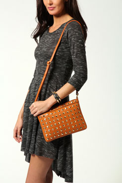 Cassandra Studded Cross Body Bag Female