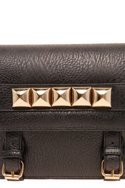 Charlotte Stud Detail Shoulder Bag Female