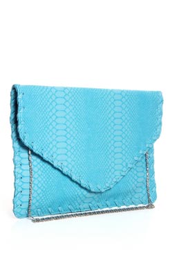 Charmaine Scale Effect Blanket Edged Clutch