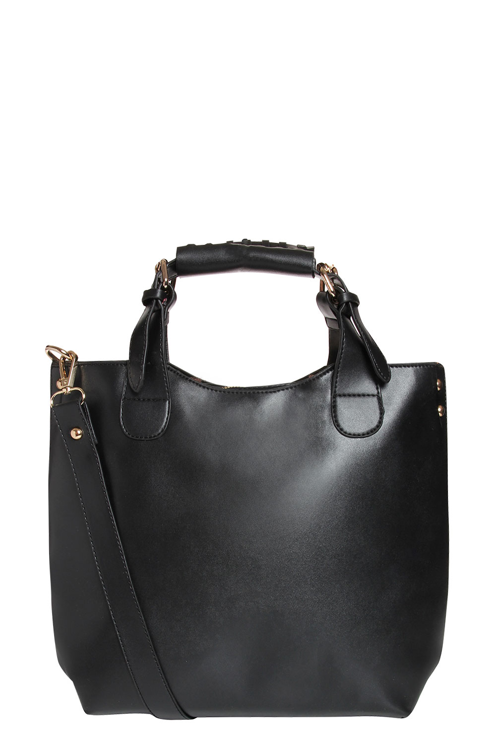 Cordelia Structured Buckle Detail Shopper -