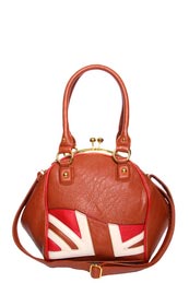 Konnie Vintage Retro Union Jack Purse Shoulder Bag