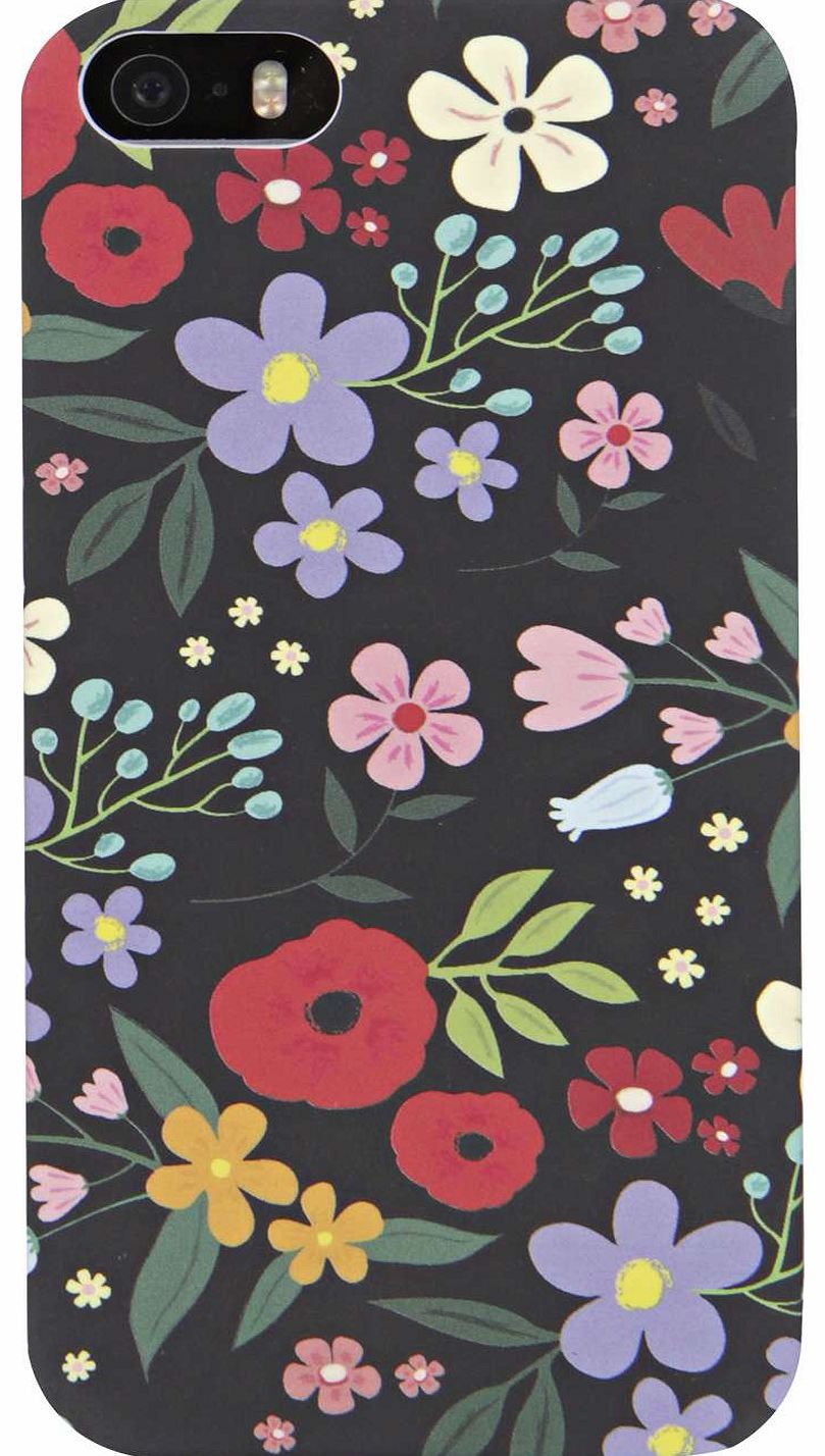 Meadow Flower Iphone 5/5S Case - black azz15446