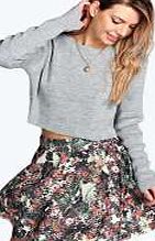 boohoo Print Skater Skirt - multi azz19131