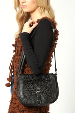 Sadie Leopard Satchel Female