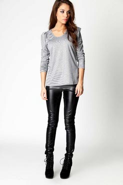 Sasha Glitter Long Sleeve T-Shirt