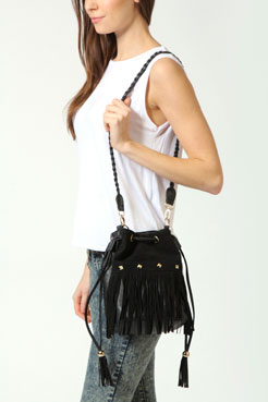 Sasha Tassel Duffle Bag Female