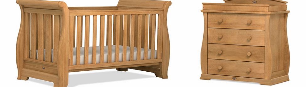 Boori 2 Piece Sleigh Roomset Heritage Teak