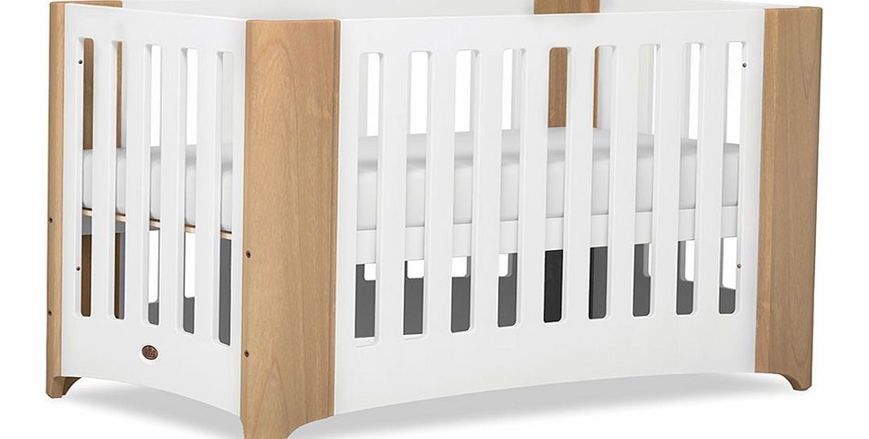 Boori Dawn Expandable Cot Bed Beech/White