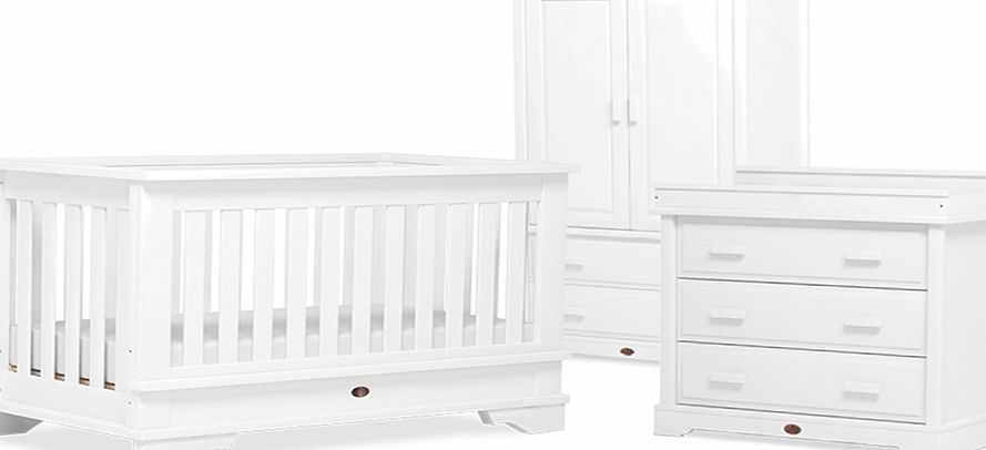 Boori Eton Convertible 3 Piece Roomset White