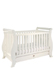 Boori Sleigh 3in1 Cot Bed White